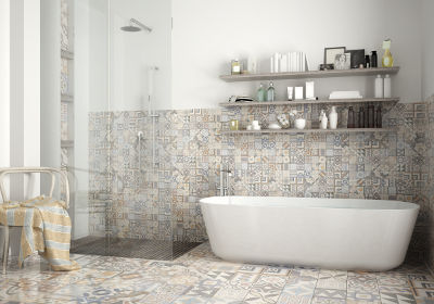 Carrelage pour salle de bain italienne