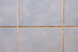 Carrelage avec humidité