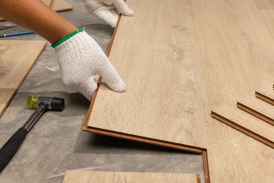 Rénovation parquet avec chape sèche