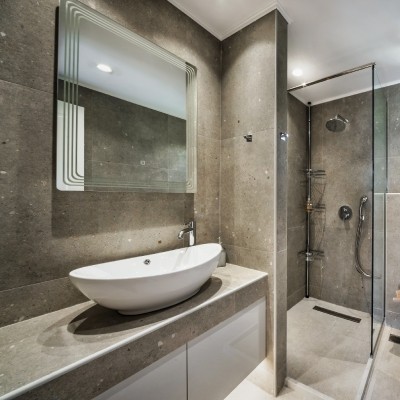 Pose douche italienne par professionnel en Brabant wallon